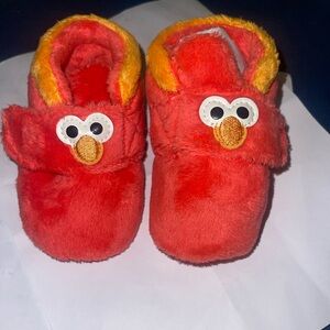UGG Red and Orange Kids Slippers